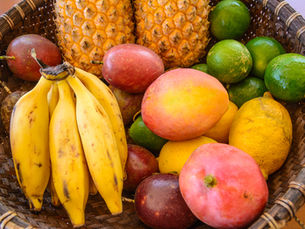 Natural healthy fruit juices from the Caribbean