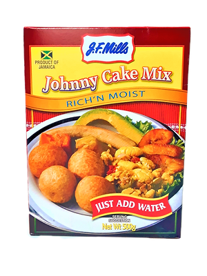 Rich and Moist Packaged Mix -Jamaican Johnny Cakes with recipe