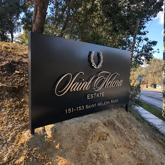 Custom Signs Melbourne - Saint Helena