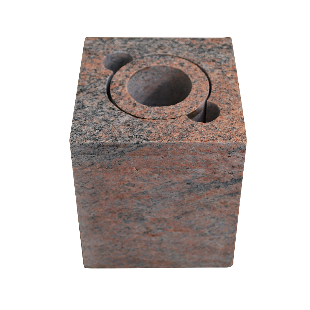 MULTICOLOR RØD granit