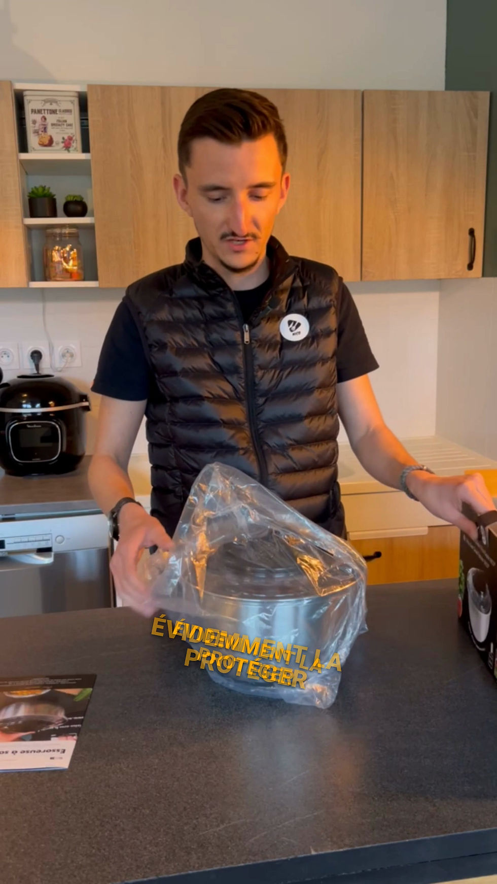 Miniature : Essoreuse à salade Ultra Rapide NICO® en Inox (Grande Capacité 5L)