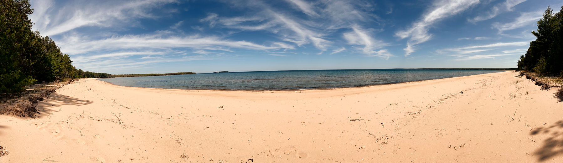 Sandy Beach in Au Train Michigan