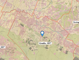 1837 Austrian map of Konavle
