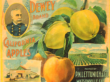 Rane etikete voća u Watsonvilleu