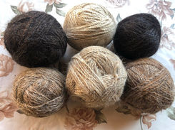 Goat hair yarn