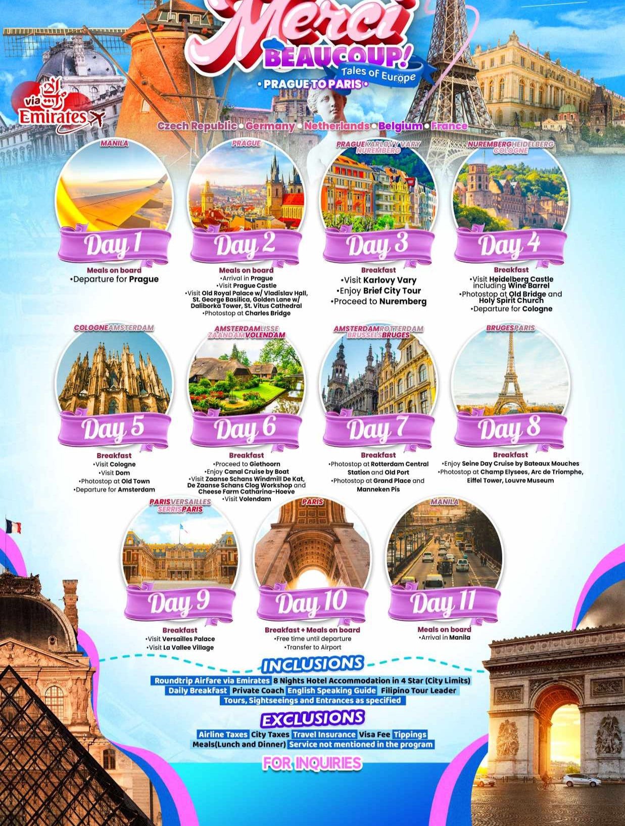 MERCI BEAUCOUP! EUROPE