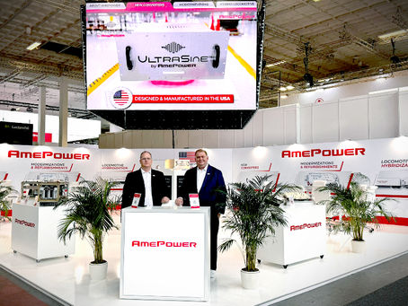 AmePower Successfully Launches Groundbreaking UltraSineâ„¢ Compact Converter at InnoTrans 2024