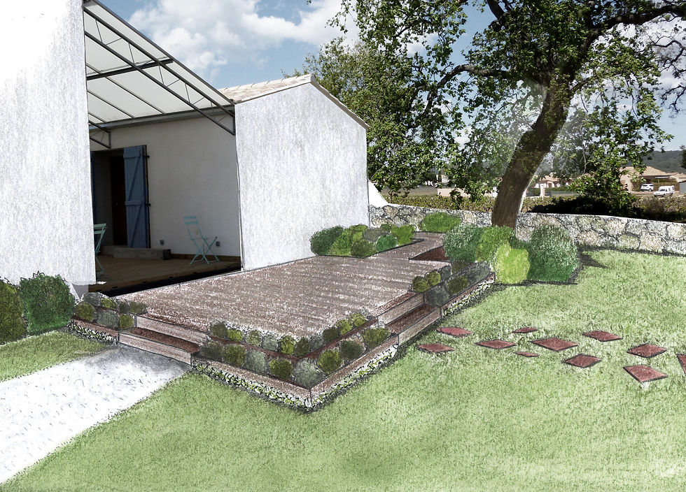 Terrasse principale