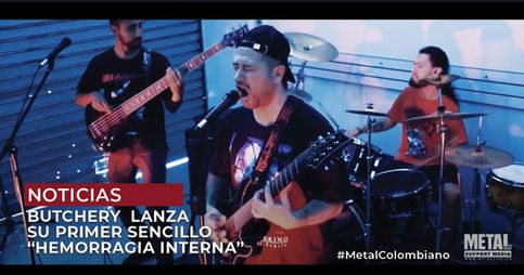 BUTCHERY presenta su más reciente sencillo
“Hemorragia Interna”