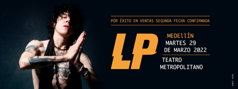 LP: nueva fecha en Medellín por éxito en ventas
