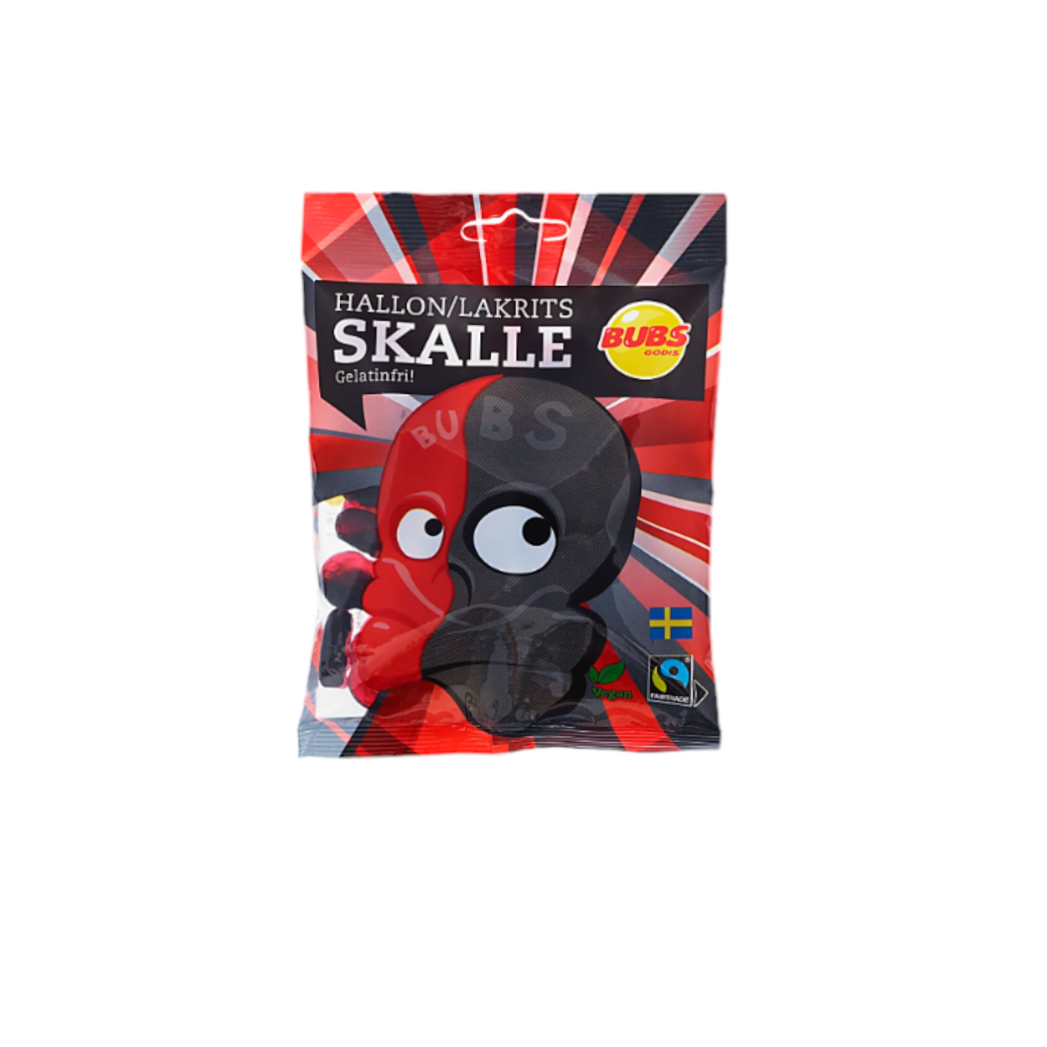 Skalle Hallon/lakrits 90g