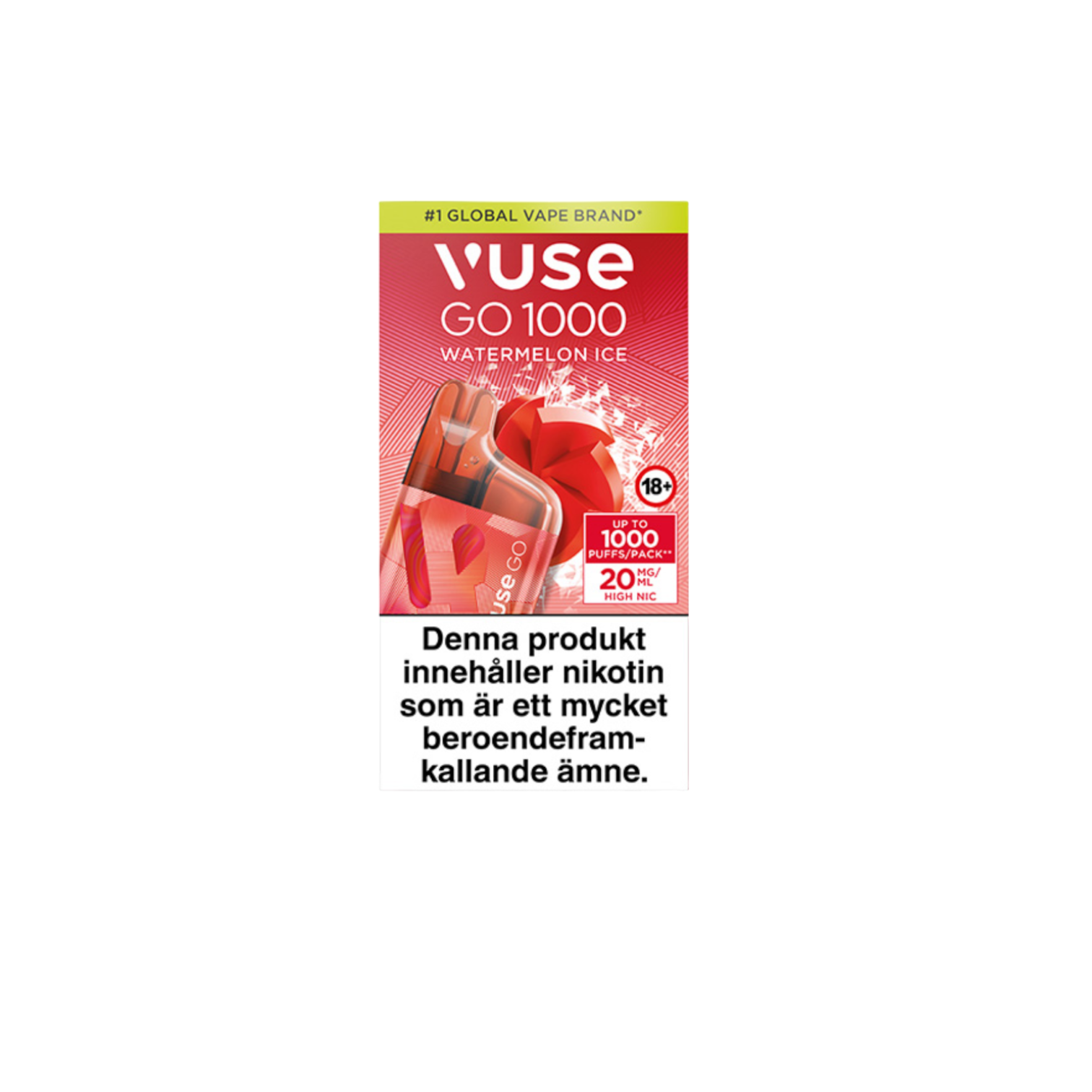 Vuse GO Box 1000 Watermelon Ice