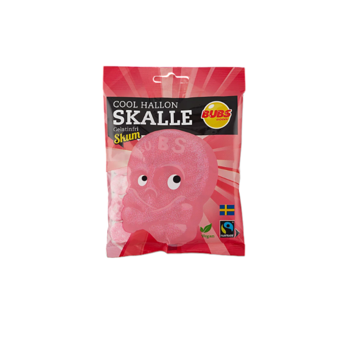 Skumskalle Hallon 90g