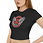 Thumbnail: Floral Baby Women's Tee Mock Up Side View