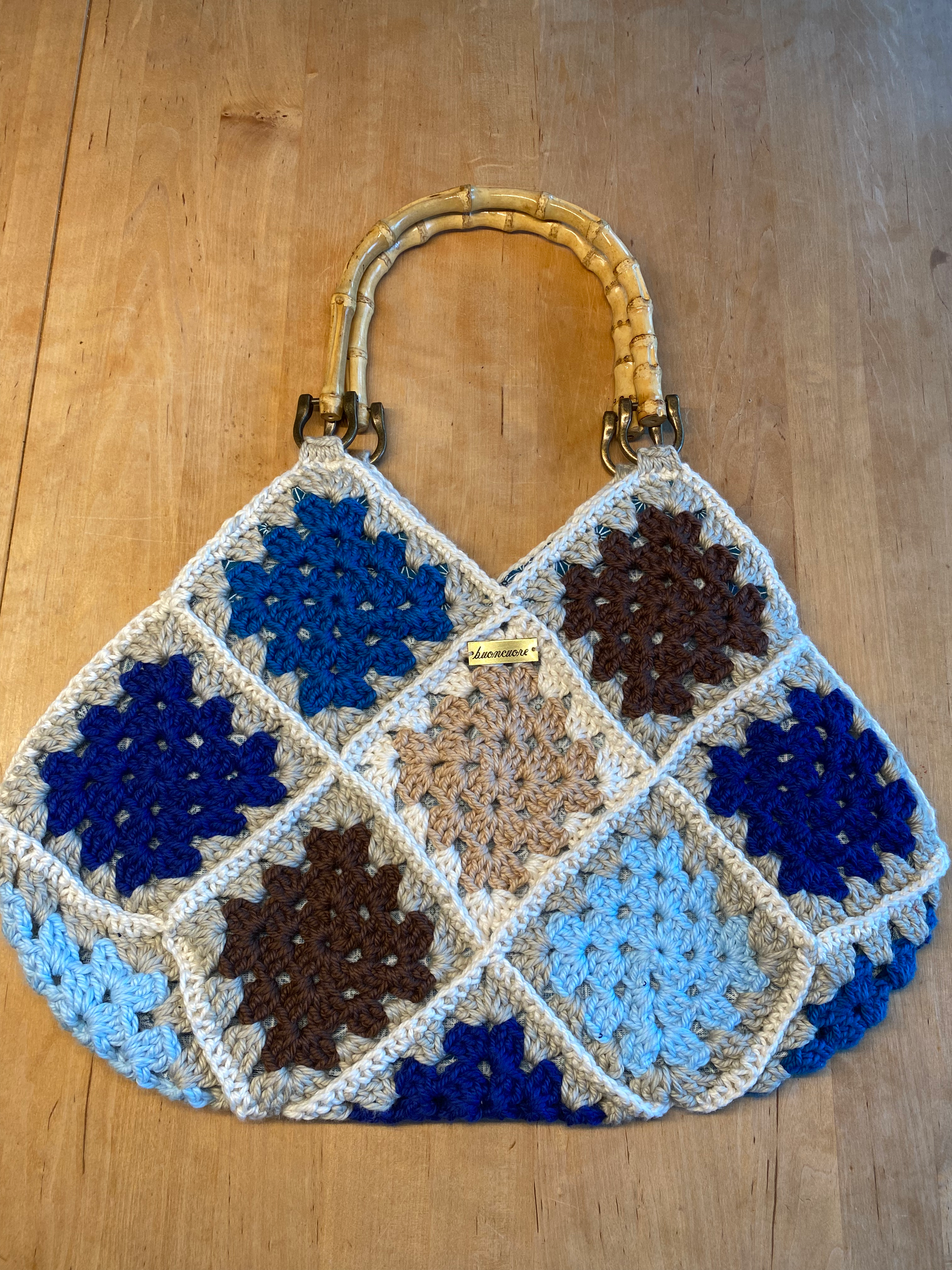 Tasche gehäkelt im Boho Style