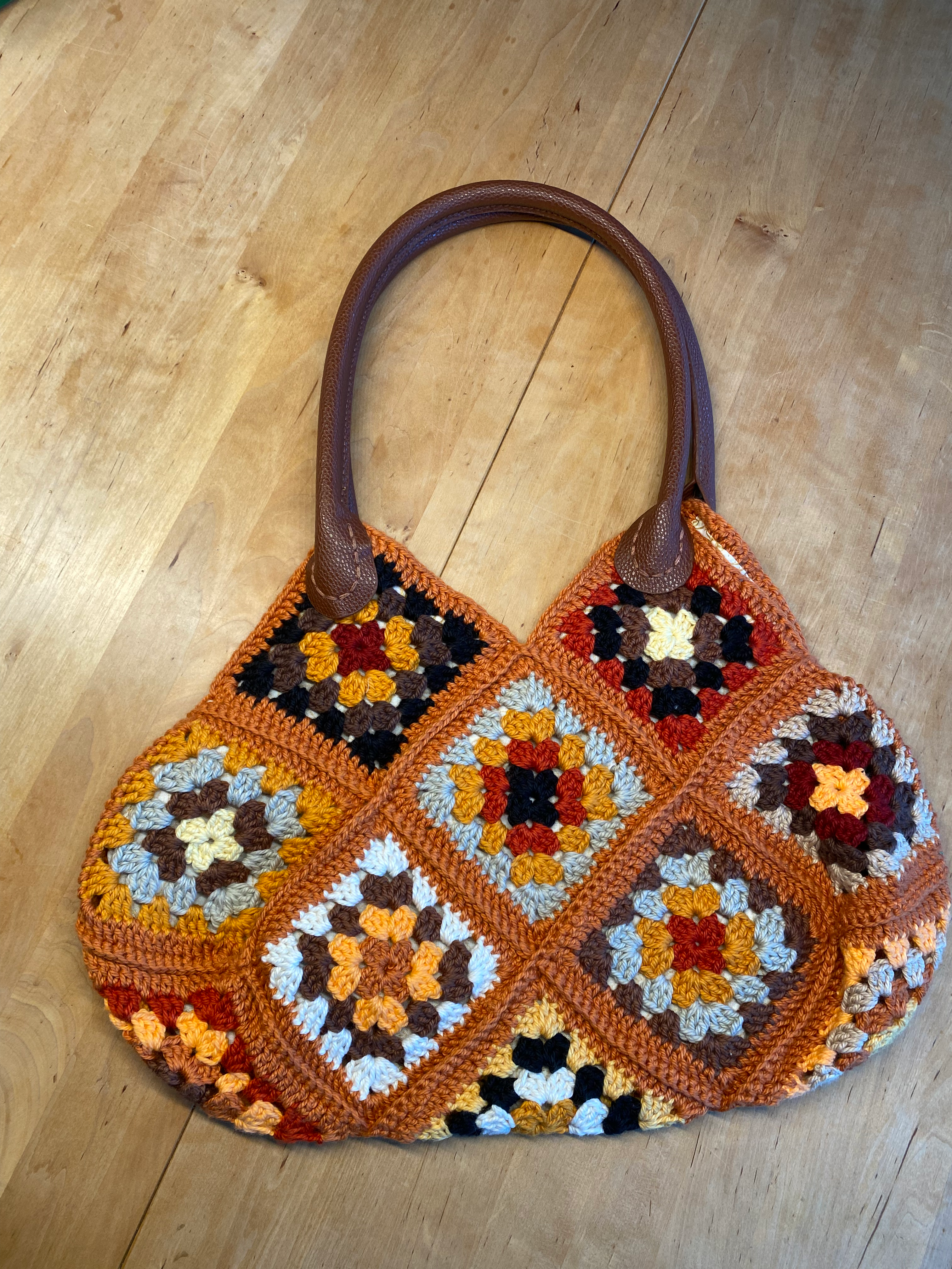 Tasche gehäkelt im Boho-Style