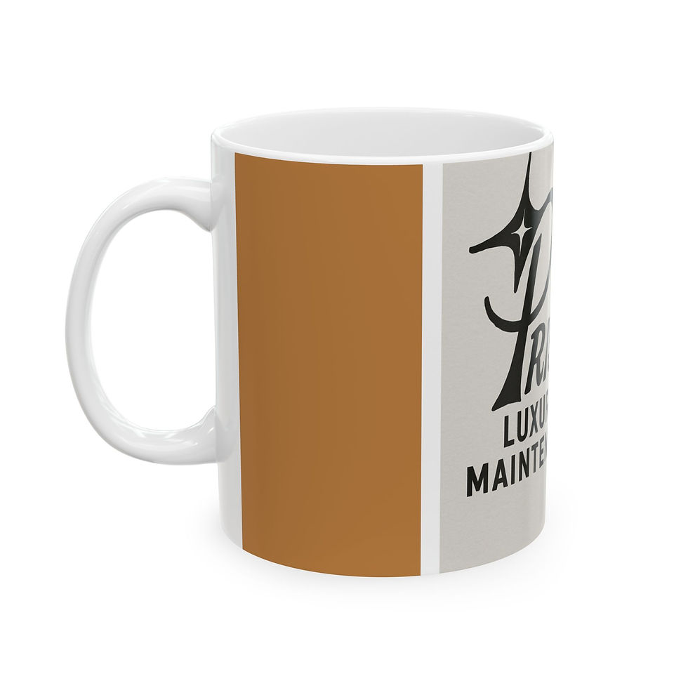 Thumbnail: Pristine Luxury Maintenance Ceramic Mug — Branded Coffee Cup (11oz, 15oz)