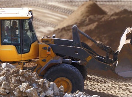 tractor landscape loader