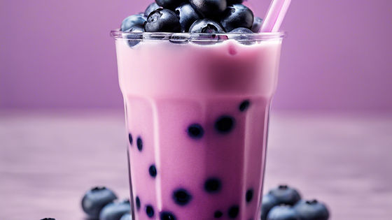 Blueberry Milk Tea