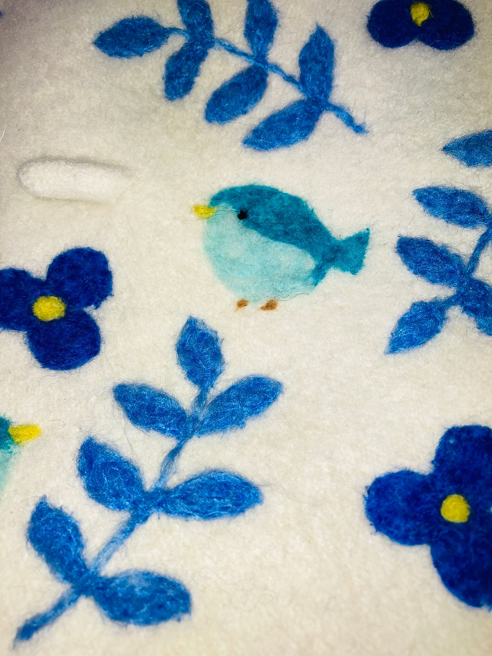 Thumbnail: Blue Birds & Flower