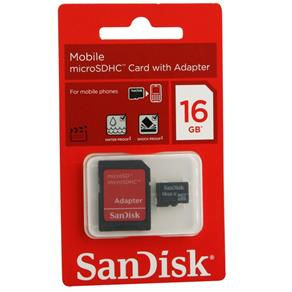 Cartão de memória 16gb
