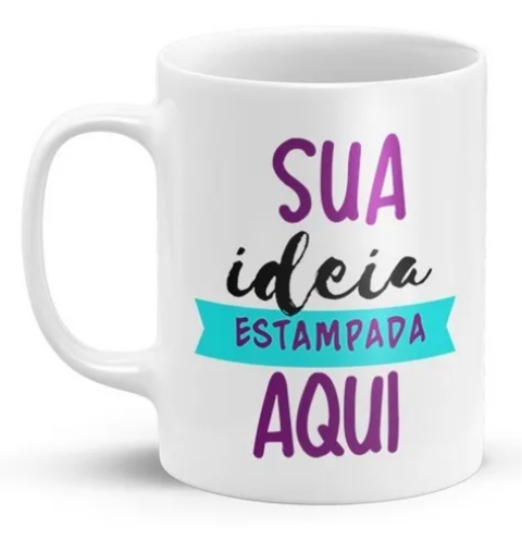Caneca Porcelana