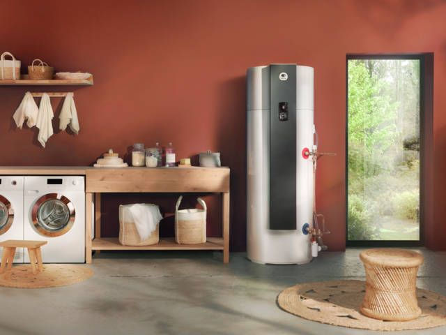 Miniature : Chauffe-eau thermodynamique, Vertical sur socle, 240 L - AEROMAX 6