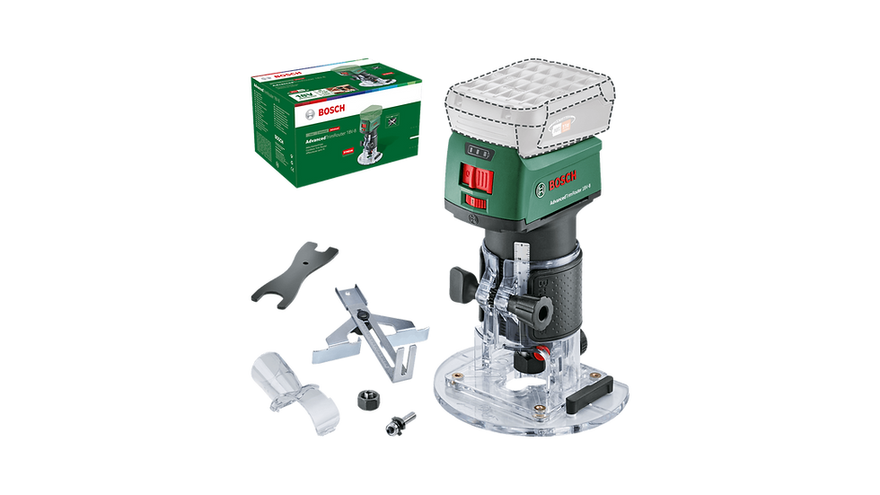 Miniature : Bosch AdvancedTrimRouter 18V-8 – Défonceuse Sans Fil 18V Compacte et Puissante
