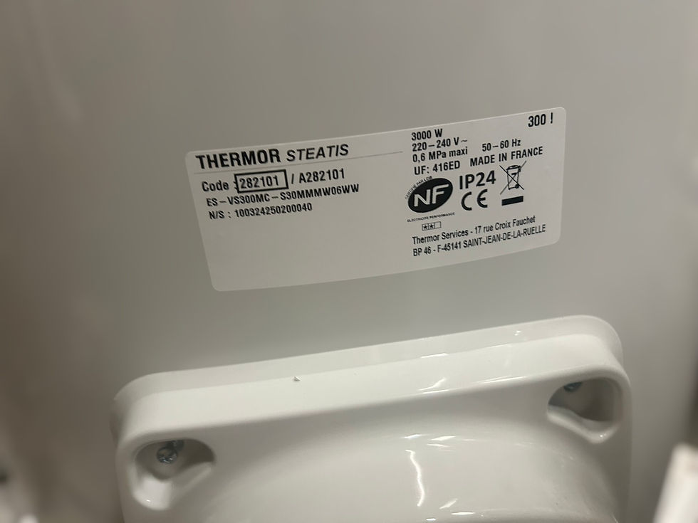 Thumbnail: Chauffe-eau électrique 300L Thermor Stéatis – Vertical sur socle