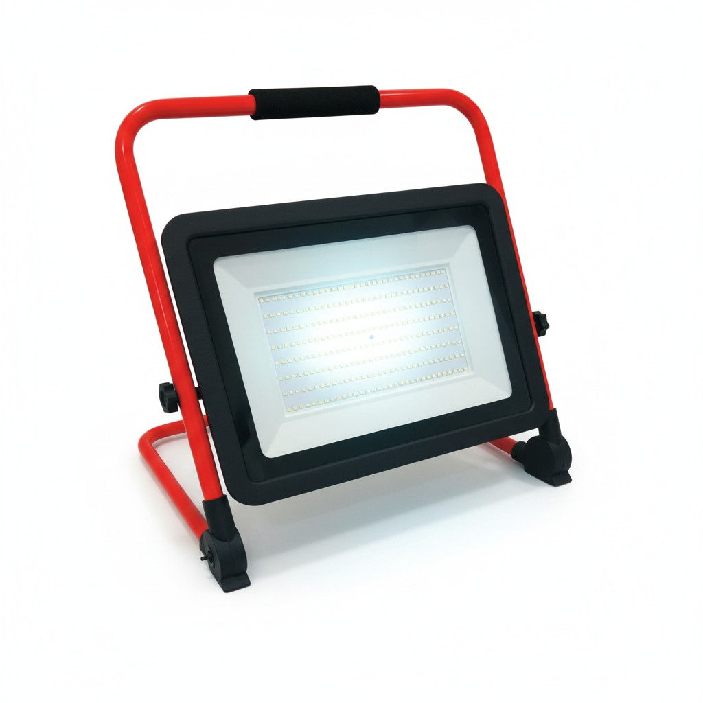 Projecteur LED portable pliable PRO-LINE 200W – IP65, 16000 lm, 6500K