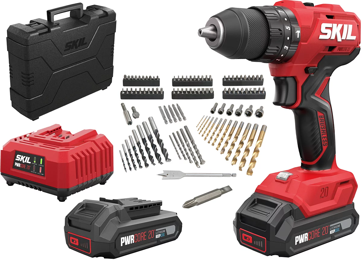 Perceuse à percussion 20V Brushless SKIL CD1E3021HC sans fil