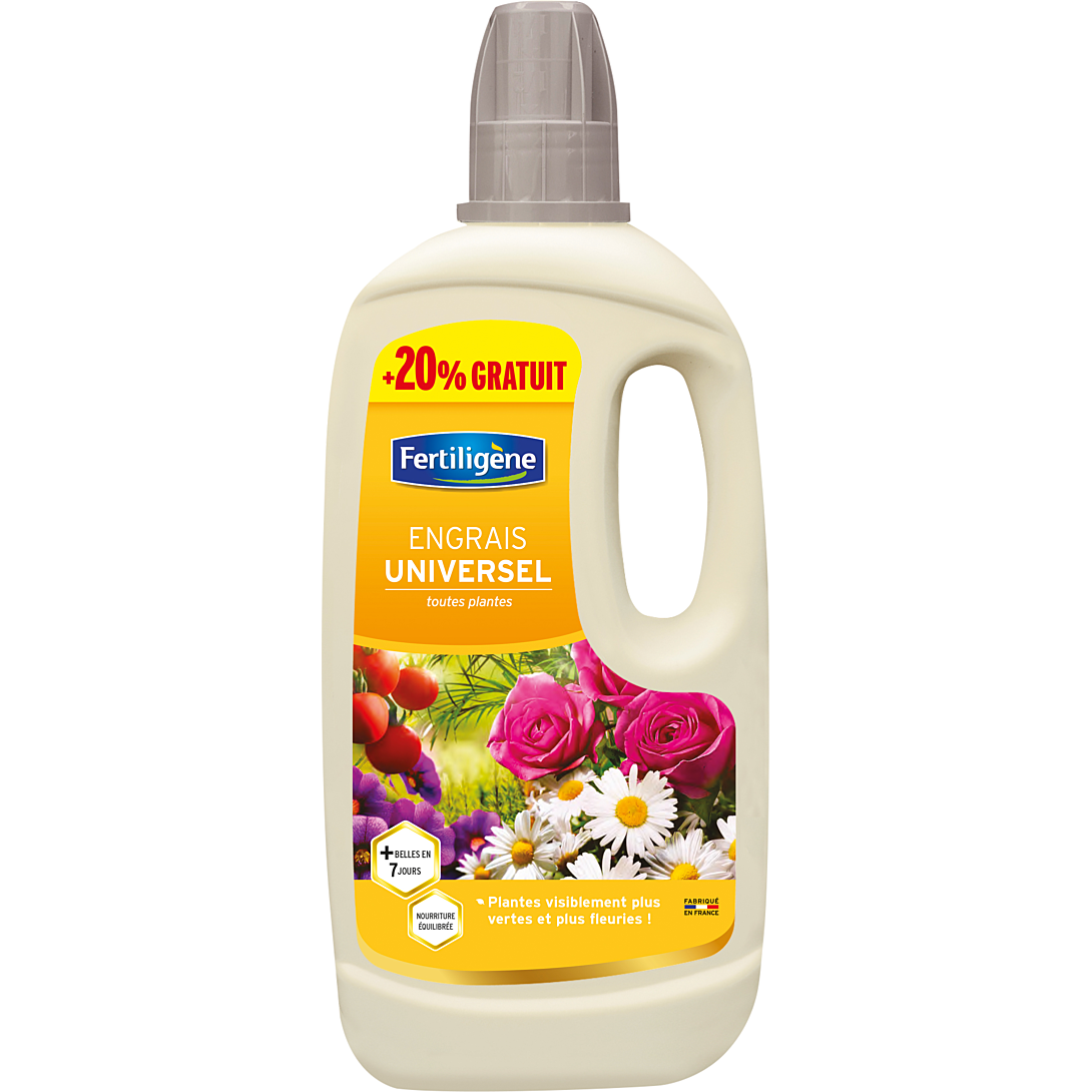 Engrais Universel Liquide Fertiligène – 750 ml + 20 % Offert