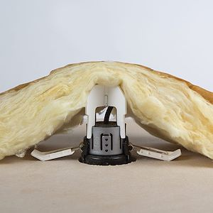 Thumbnail: Spot encastré LED Design orientable – 8W – Aluminium brossé – 3000K