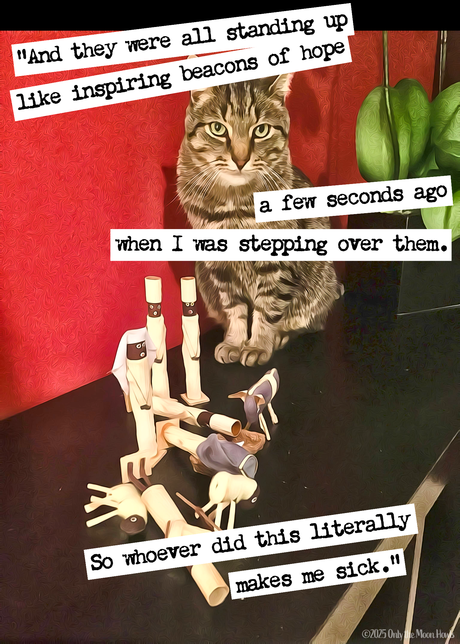 "It was him" Greeting Card