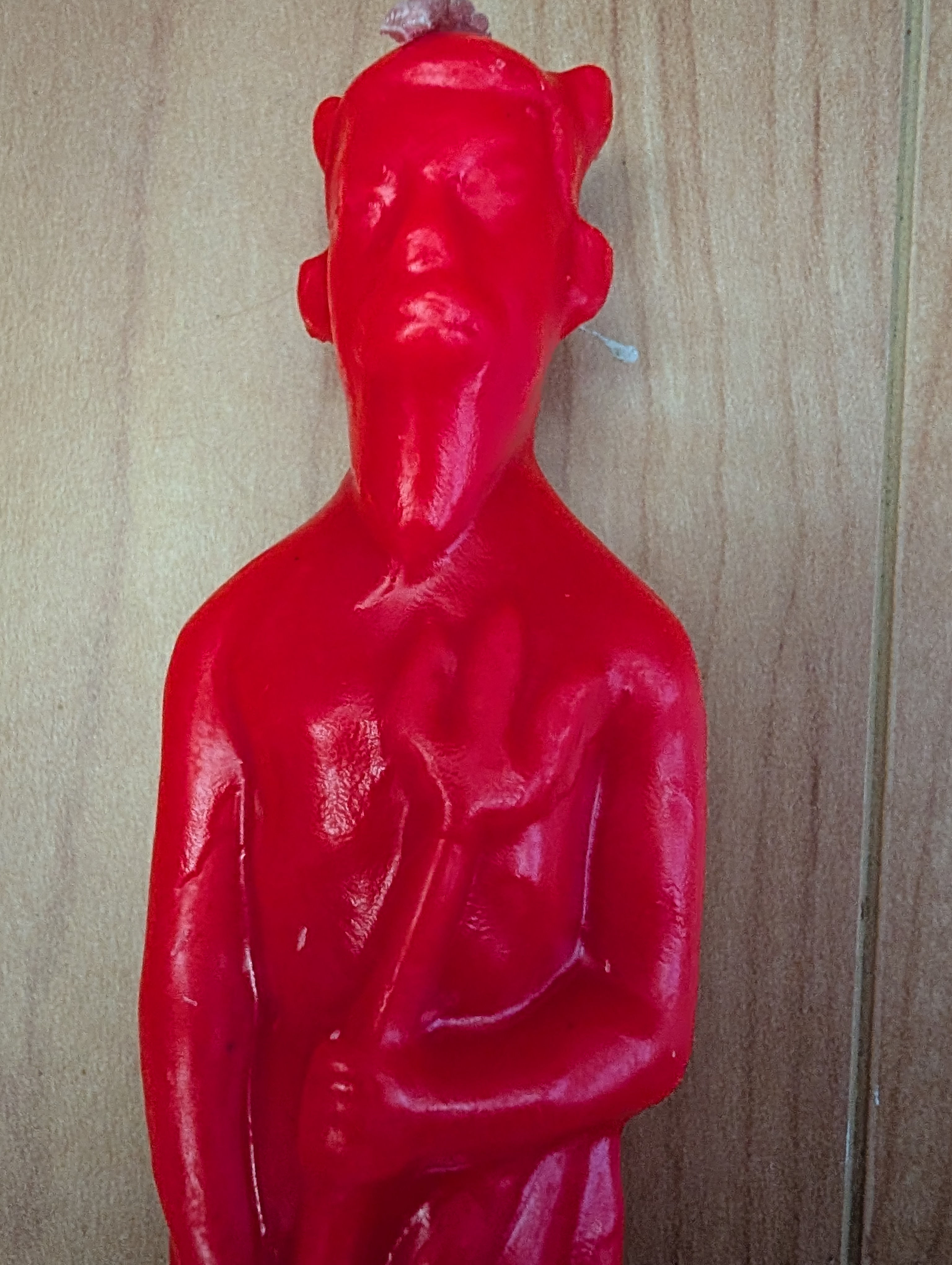 Devil candle, red