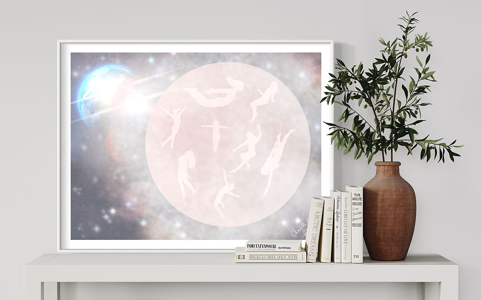 Thumbnail: Support from the Elohim | Cosmic Art