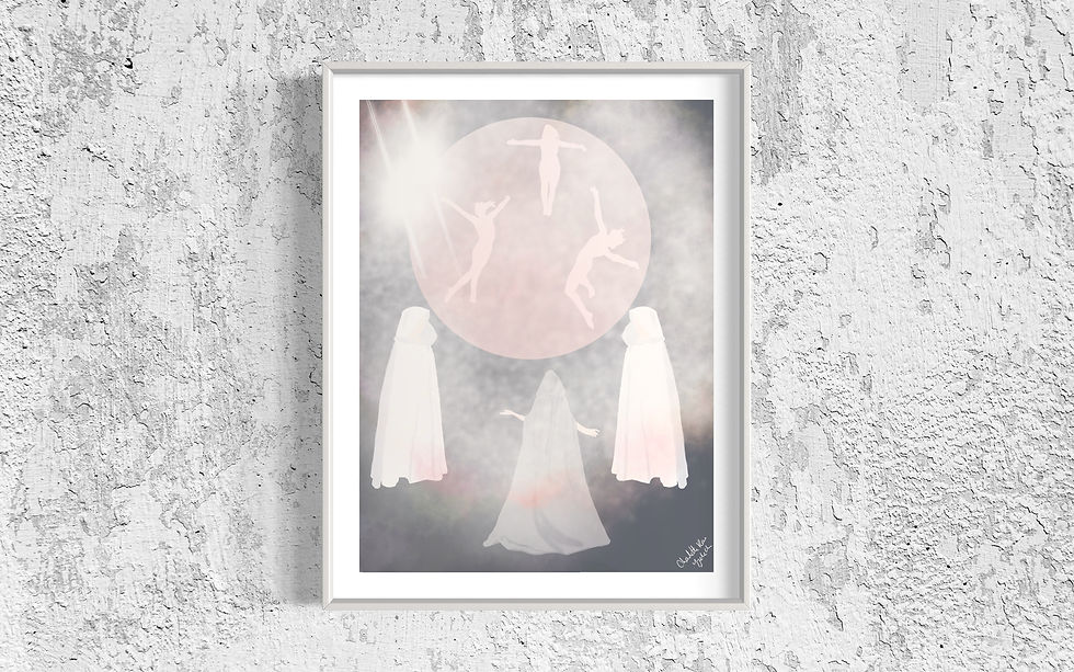 Support from the Elohim | Cosmic Art