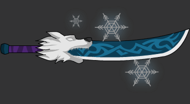 weapon Ice Wolf Sword