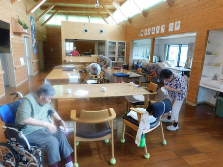 8月のお盆前・・みんなで力を合わせて過ごしています・・💪