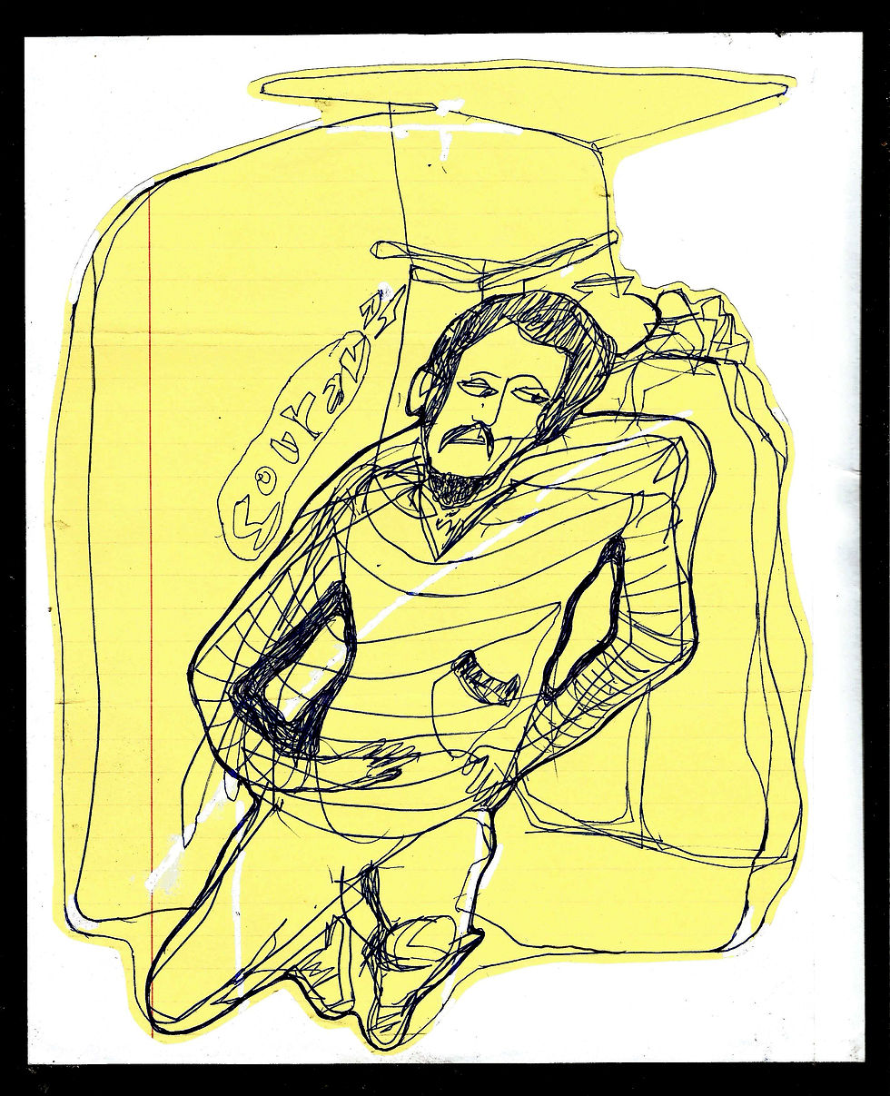 Sourav Brahmachari spazzing, 2013