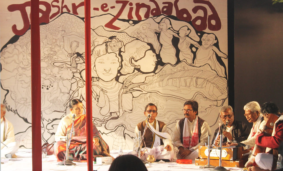 backdrop design_Stuti NGO, 30 year celebration at IIC, 2014
