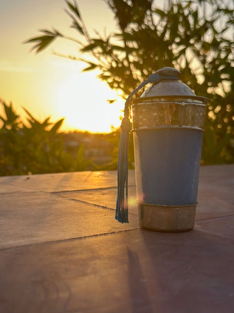 bougie orientale au gardénia