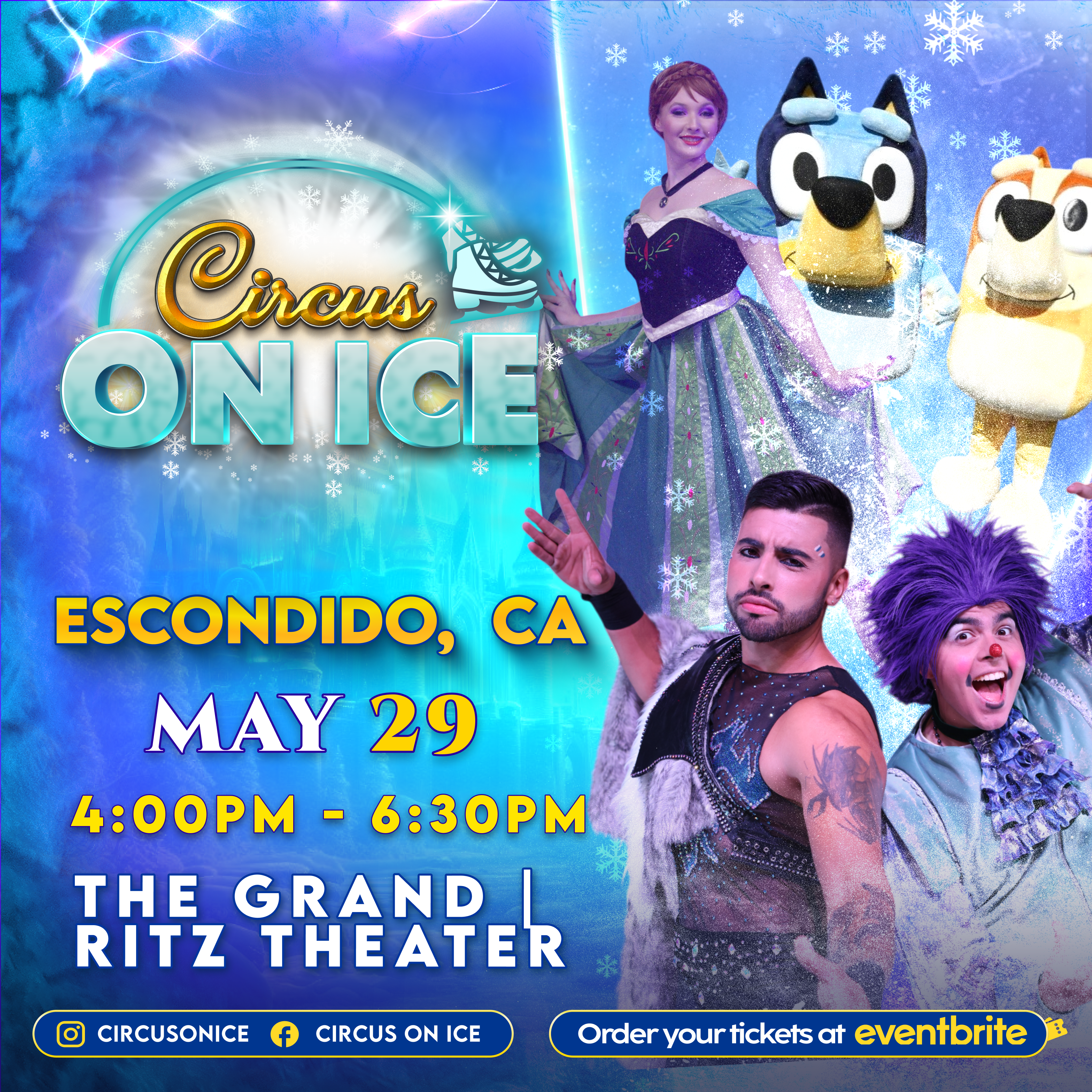 Circus On Ice | Presented by Taconhy Entertainment, | Grand | Ritz