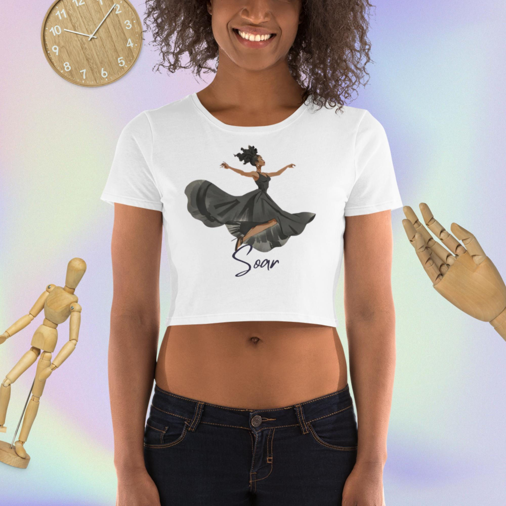 "Soar" Women’s Crop Tee