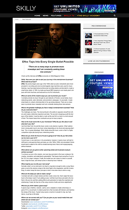 Effext Music Interview