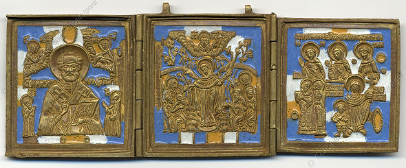 37_СГИАПМЗ КП-2796 .  Икона складная (ск