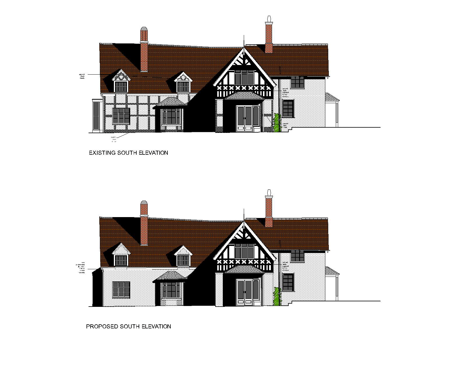 South elevation