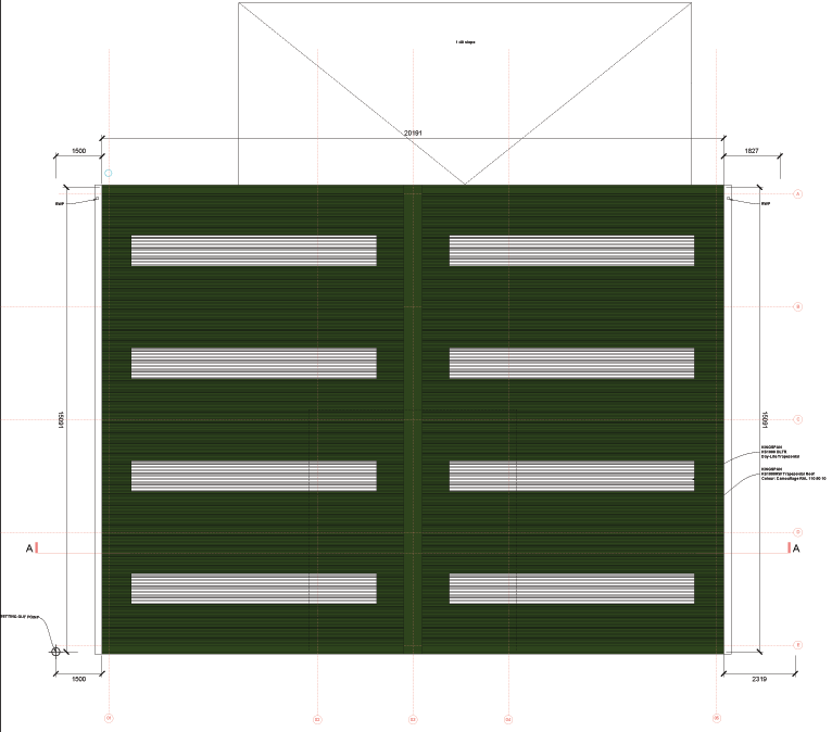 Roof plan