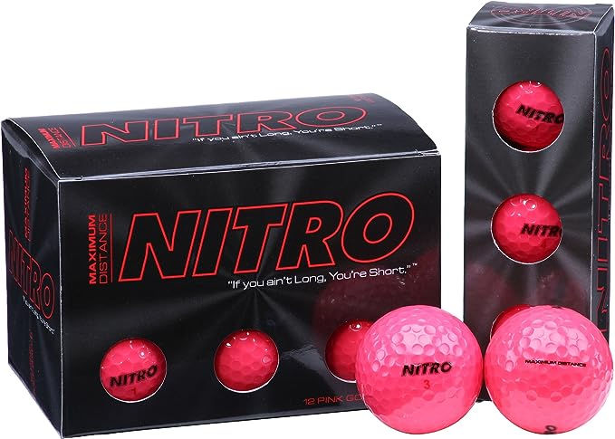 pink golf balls for women