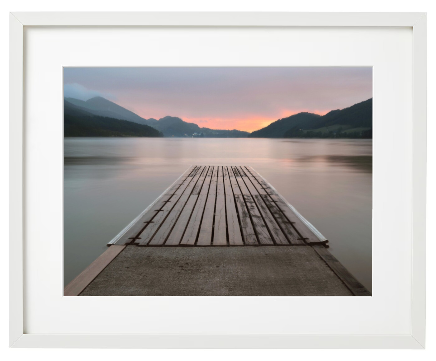 The Lake - Framed Print
